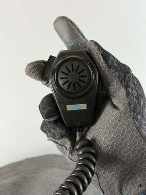 Vintage GM General Motors CB Radio Microphone Handheld Mic Coiled Cord Cut
